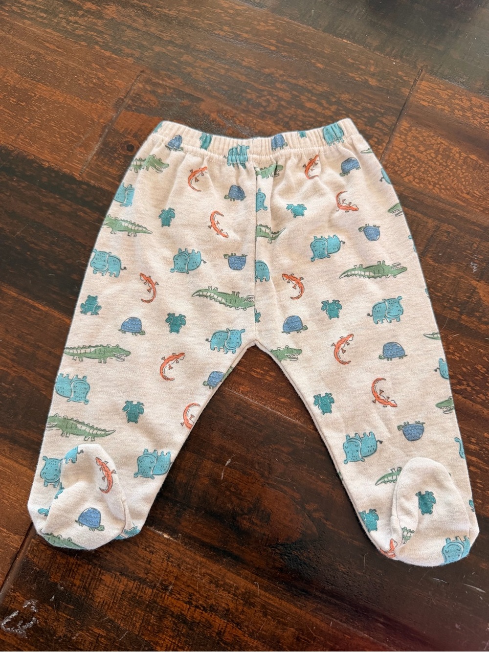 👚CLOSET CLEAN OUT SALE👖 Dino Print Footed Pants 0-3M